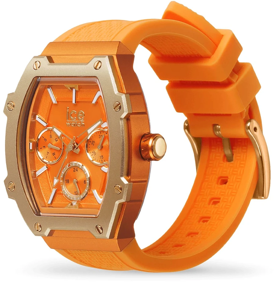 Laikrodis ICE 23287. Kwarcowy, Kolor oranžinė. Kobieta.