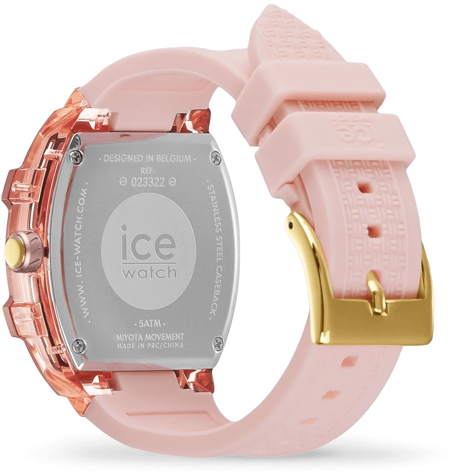 Laikrodis ICE 23322. Kwarcowy, Kolor rožinė. Kobieta.