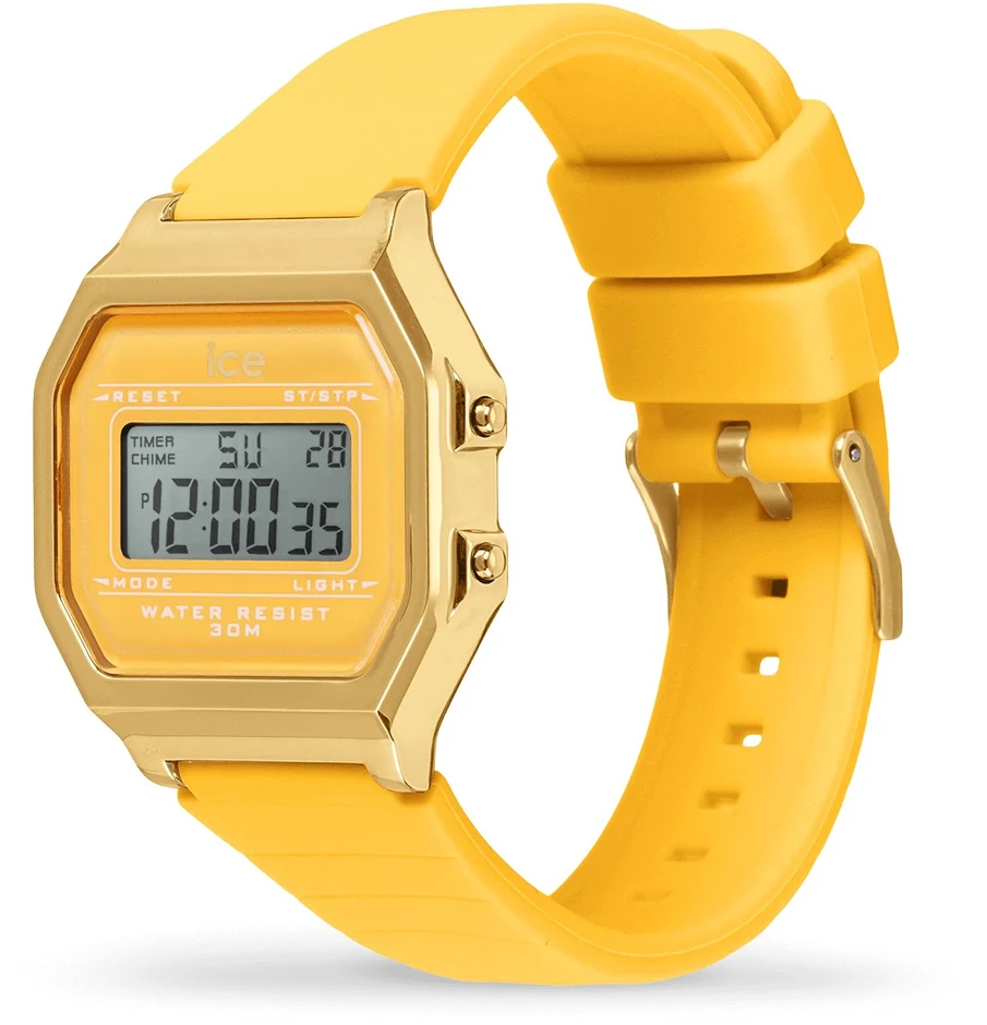 Laikrodis ICE 022053. Kvarcinis, Gelton spalvos. Unisex.