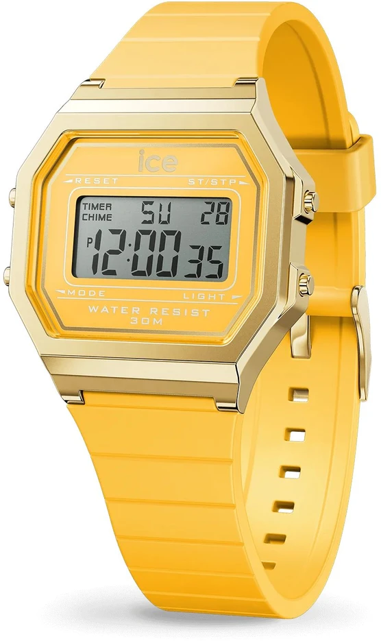 Laikrodis ICE 022053. Kvarcinis, Gelton spalvos. Unisex.