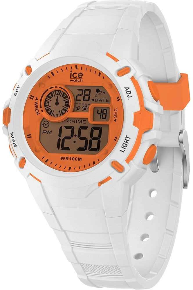 Laikrodis ICE 24002. Kwarcowy, Kolor oranžinė. Kobieta.