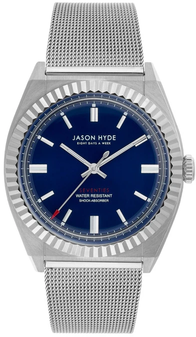 Laikrodis JASON HYDE JH10005. Kwarcowy, Kolor mėlyna. Mężczyzna.