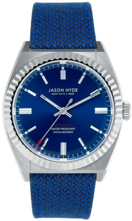 Laikrodis JASON HYDE JH10030. Kwarcowy, Kolor mėlyna. Mężczyzna.