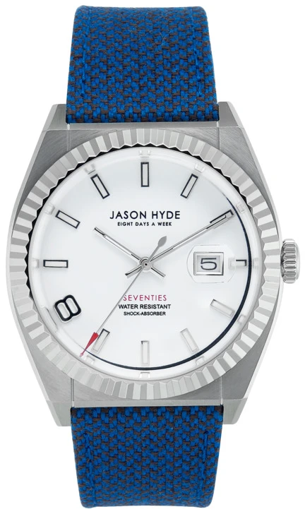 Laikrodis JASON HYDE JH30010. Kwarcowy, Kolor balta. Mężczyzna.