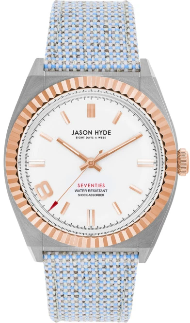 Laikrodis JASON HYDE JH20015. Kwarcowy, Kolor balta. Kobieta.