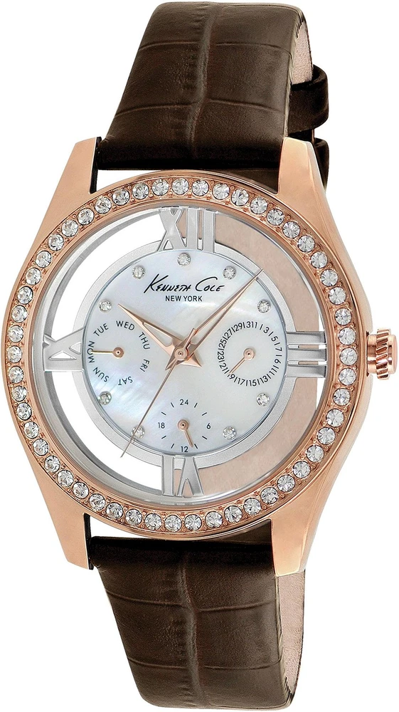 Laikrodis KENNETH COLE IKC2818. Kwarcowy, Kolor PEARL. Kobieta.
