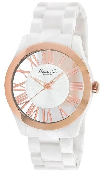 Laikrodis KENNETH COLE IKC4860. Kwarcowy, Kolor sidabrinė. Kobieta.