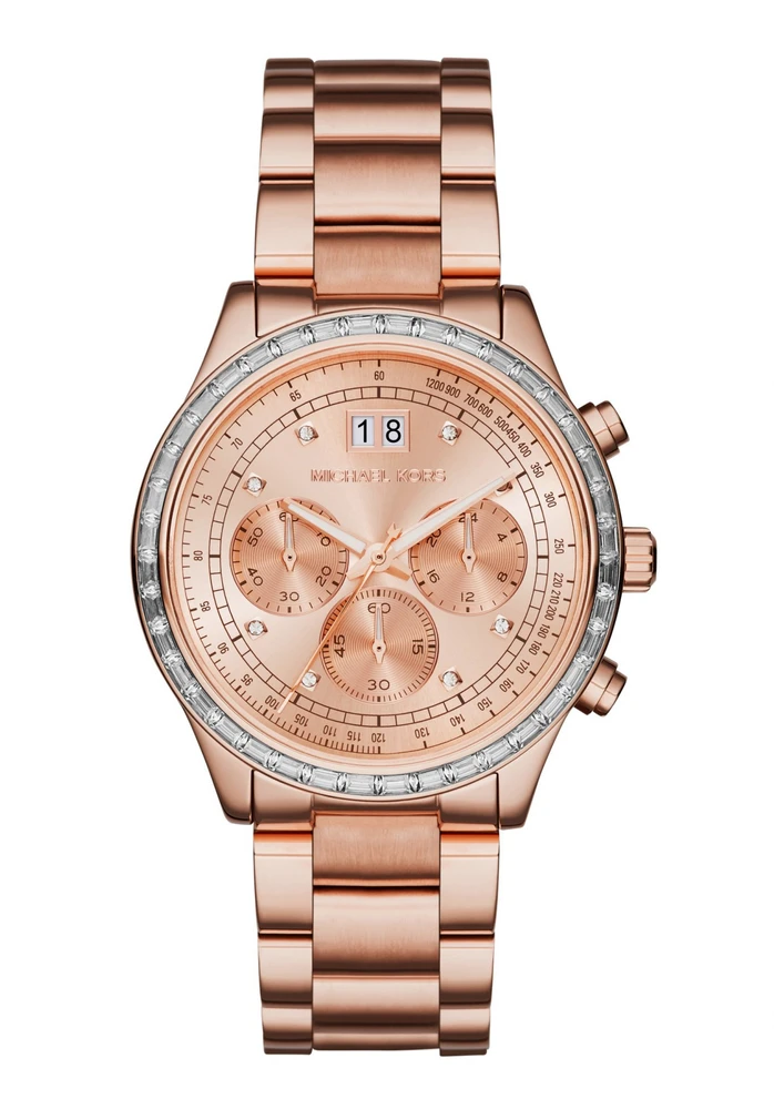Laikrodis MICHAEL KORS MK6204. Kwarcowy, Kolor rožinė auksinė. Kobieta.