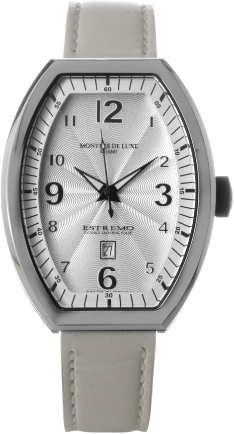 Laikrodis MONTRES DE LUXE 09EX-LAS-8300. Kwarcowy, Kolor balta. Kobieta.