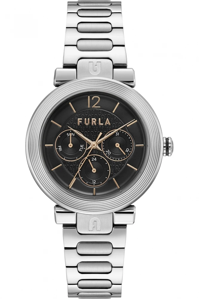 Laikrodis FURLA WW00011005L1. Kwarcowy, Kolor juoda. Kobieta.