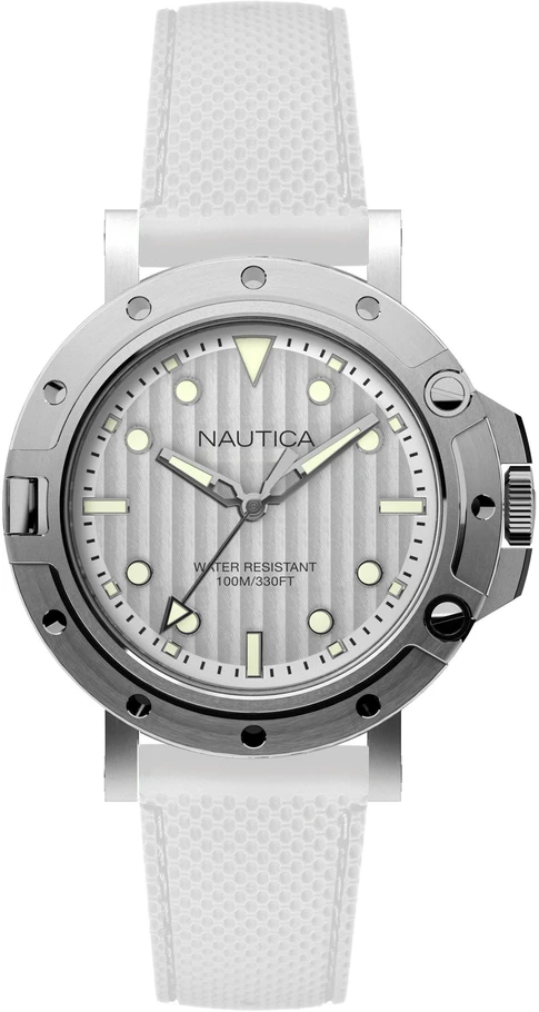 Laikrodis NAUTICA NAD12548G. Kwarcowy, Kolor balta. Unisex.