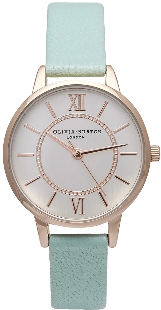 Laikrodis OLIVIA BURTON OB15WD47. Kwarcowy, Kolor balta. Kobieta.