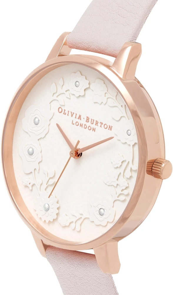 Laikrodis OLIVIA BURTON OB16AN03. Kwarcowy, Kolor rožinė. Kobieta.