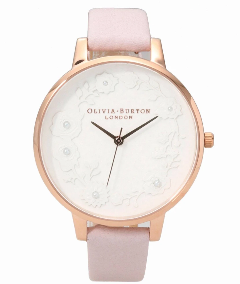 Laikrodis OLIVIA BURTON OB16AN03. Kwarcowy, Kolor rožinė. Kobieta.
