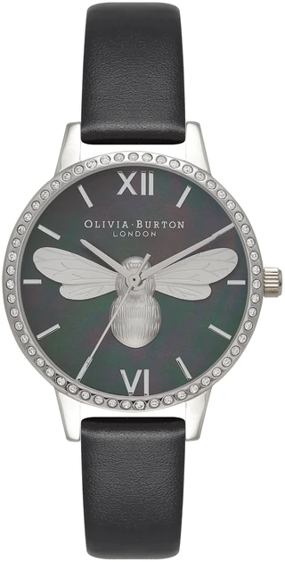 Laikrodis OLIVIA BURTON OB16BB13. Kvarcinis, Juoda spalva. Moteriškas.
