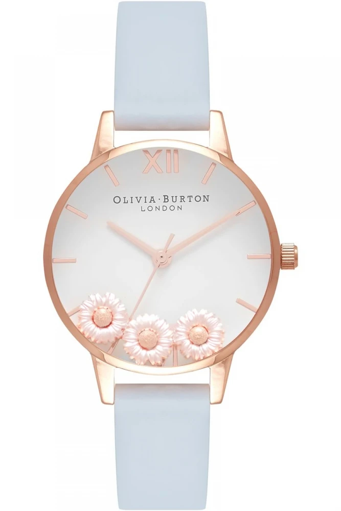 Laikrodis OLIVIA BURTON OB16CH04. Kwarcowy, Kolor balta. Kobieta.