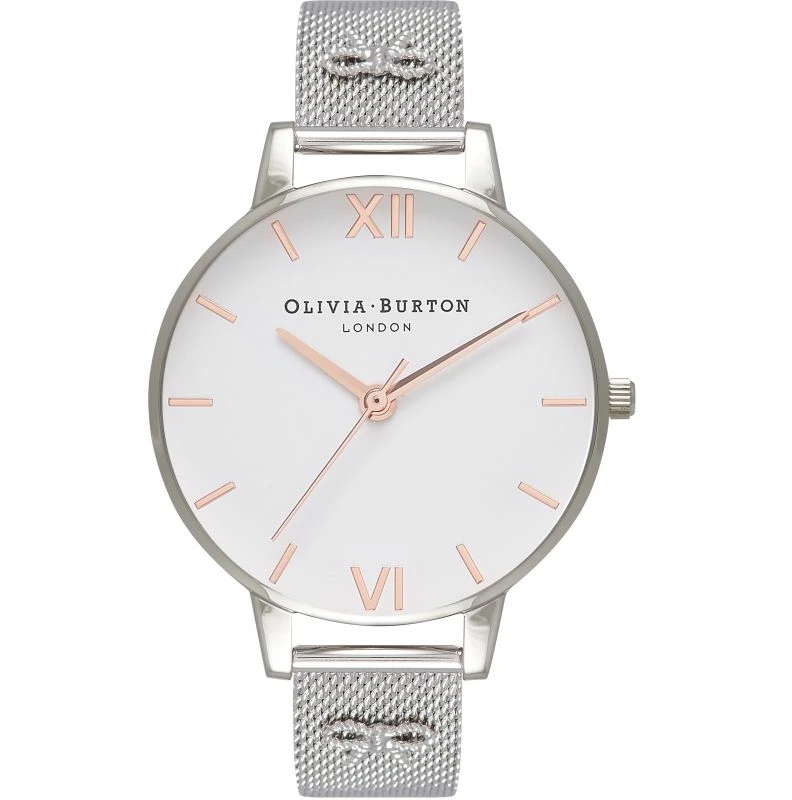 Laikrodis OLIVIA BURTON OB16ES10. Kwarcowy, Kolor balta. Kobieta.