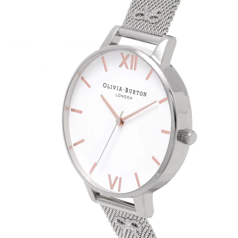 Laikrodis OLIVIA BURTON OB16ES10. Kwarcowy, Kolor balta. Kobieta.