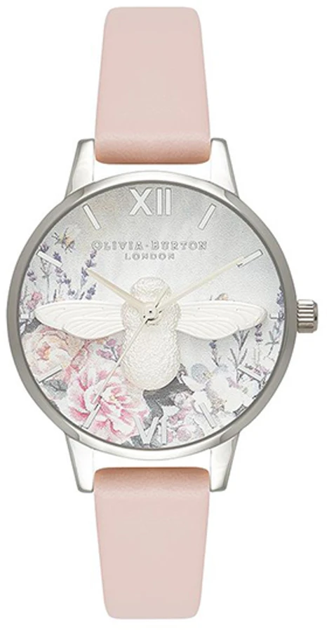 Laikrodis OLIVIA BURTON OB16GH09. Kwarcowy, Kolor balta. Kobieta.