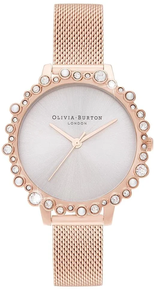 Laikrodis OLIVIA BURTON OB16US50. Kwarcowy, Kolor smėlio spalva. Kobieta.