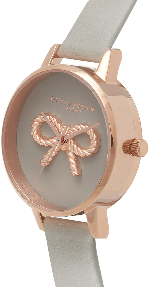 Laikrodis OLIVIA BURTON OB16VB04. Kwarcowy, Kolor pilka. Kobieta.