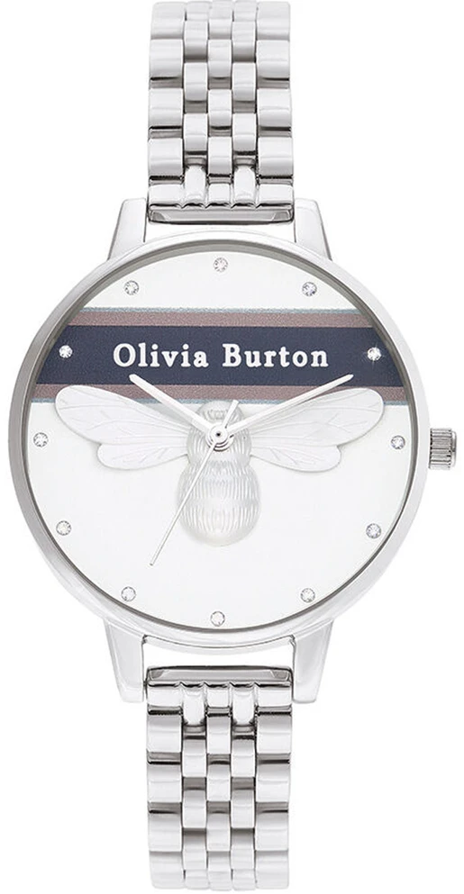 Laikrodis OLIVIA BURTON OB16VS07. Kwarcowy, Kolor balta. Kobieta.