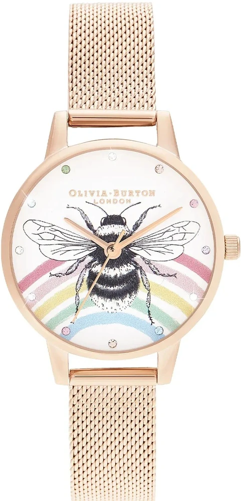 Laikrodis OLIVIA BURTON OB16WL90. Kwarcowy, Kolor raudona. Kobieta.