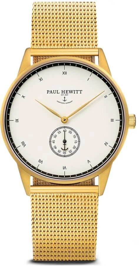 Laikrodis PAUL HEWITT PHM1GW4M503. Kwarcowy, Kolor balta. Kobieta.