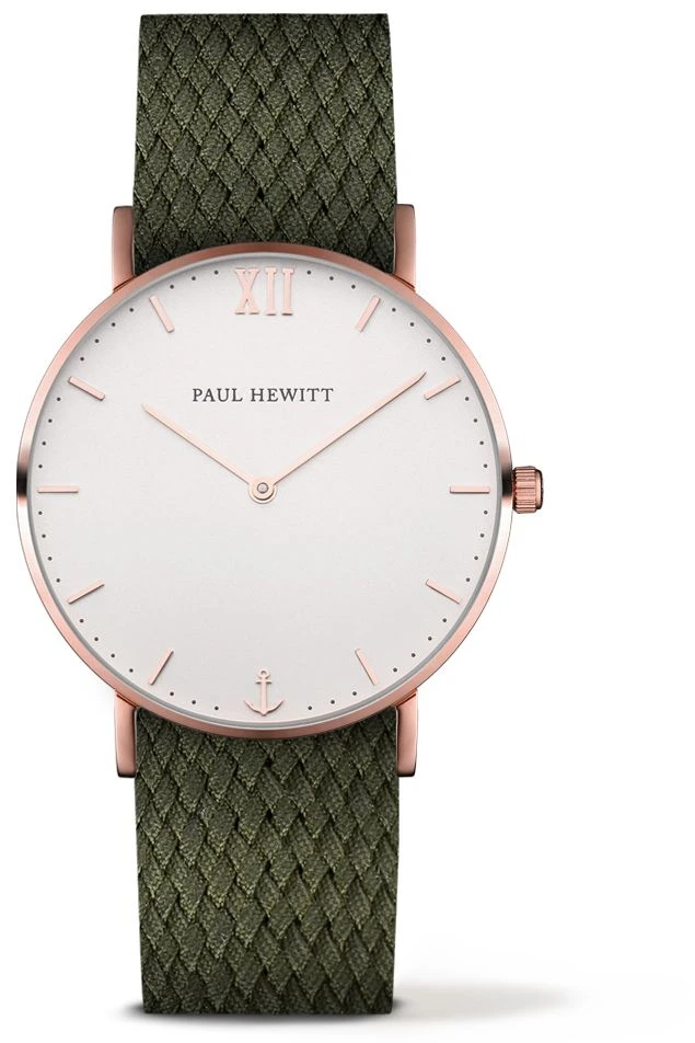 Laikrodis PAUL HEWITT PH-SA-RSTW20M. Kwarcowy, Kolor balta. Unisex.