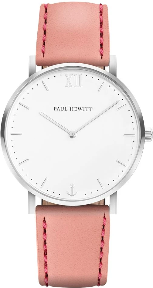 Laikrodis PAUL HEWITT PH-SA-SSTW24M. Kwarcowy, Kolor balta. Unisex.