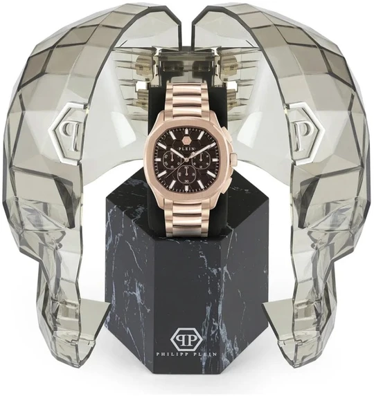 Laikrodis PHILIPP PLEIN PWSAA0623. Kwarcowy, Kolor ruda. Mężczyzna.