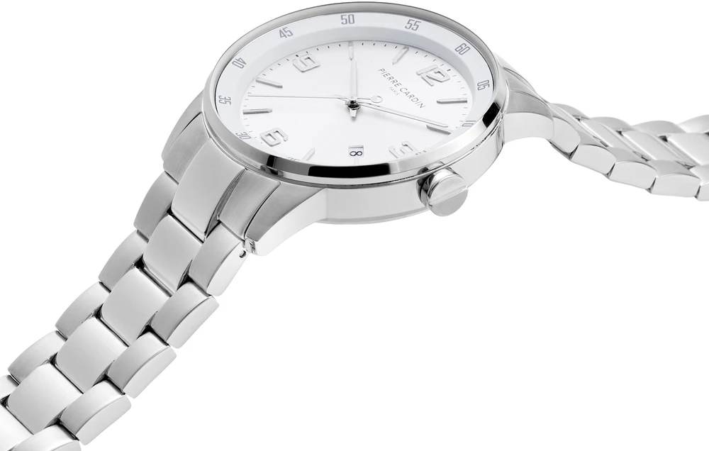 Laikrodis PIERRE CARDIN CMR.0006. Kwarcowy, Kolor balta. Mężczyzna.