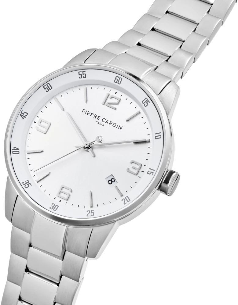 Laikrodis PIERRE CARDIN CMR.0006. Kwarcowy, Kolor balta. Mężczyzna.
