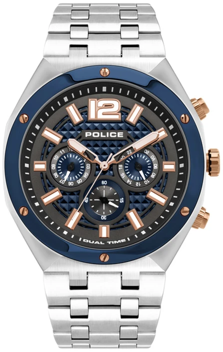 Police Kediri PL.15995JSTBL/61M Vyriškas Laikrodis Dualtimer