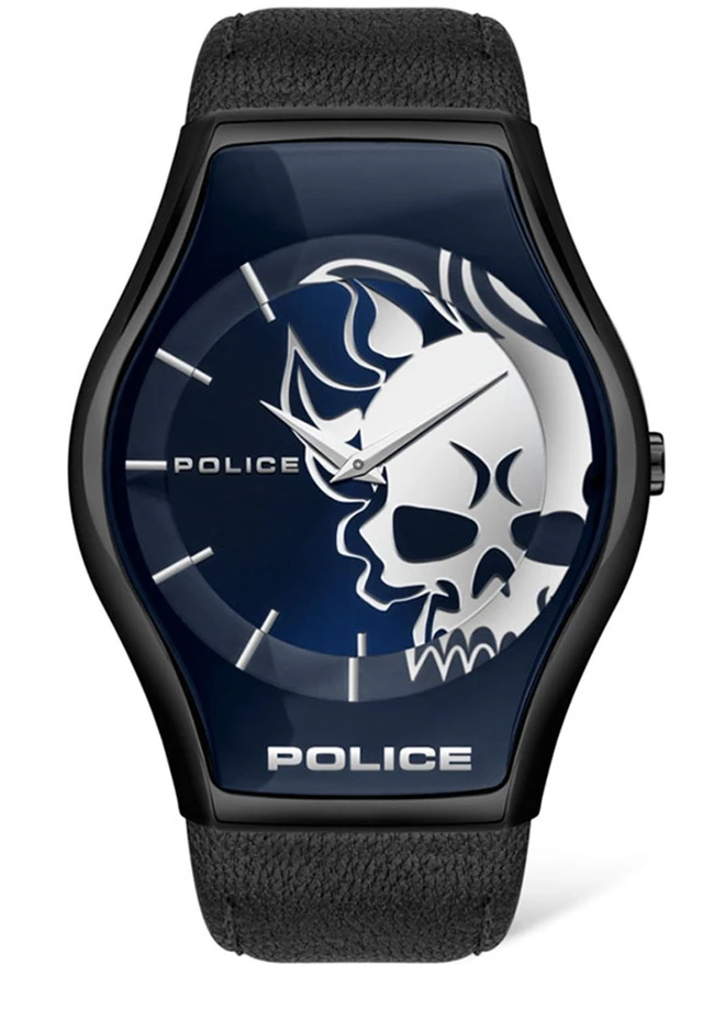 Laikrodis POLICE PEWJA2002302. Kwarcowy, Kolor juoda. Mężczyzna.