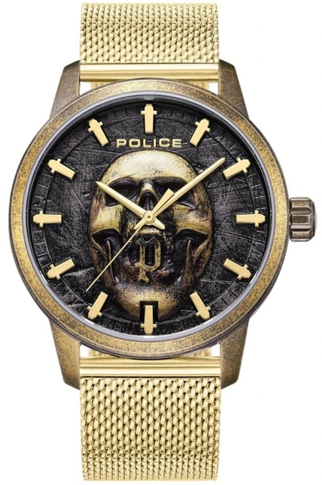 Laikrodis POLICE PEWJG0005504. Kwarcowy, Kolor juoda. Mężczyzna.