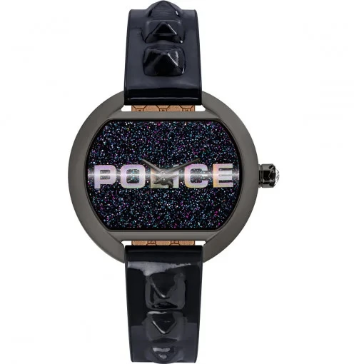 Laikrodis POLICE PL16070BSU03P. Kwarcowy, Kolor juoda. Kobieta.