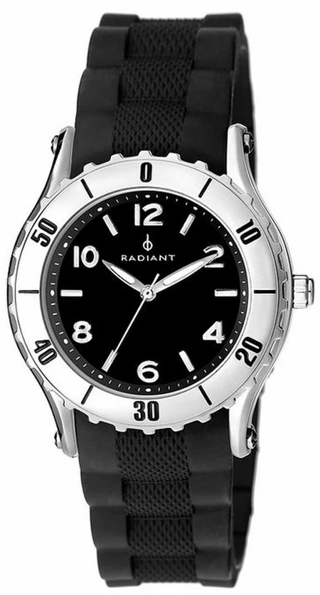 Laikrodis RADIANT RA89001. Kwarcowy, Kolor juoda. Unisex.