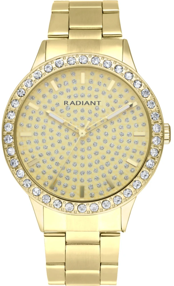 Laikrodis RADIANT RA578205. Kwarcowy, Kolor auksinė. Kobieta.