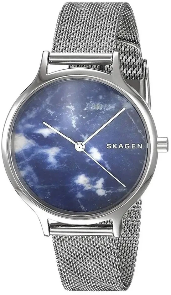 Laikrodis SKAGEN SKW2718. Kwarcowy, Kolor mėlyna. Kobieta.
