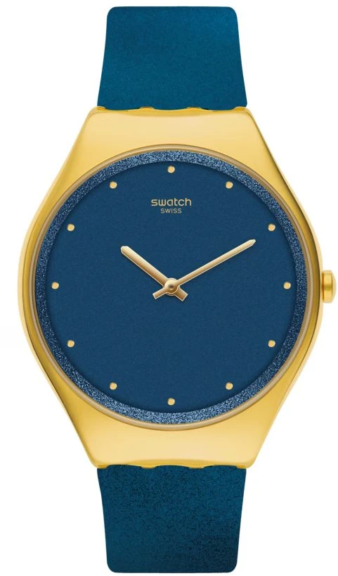 Laikrodis SWATCH SYXG108. Kwarcowy, Kolor mėlyna. Unisex.