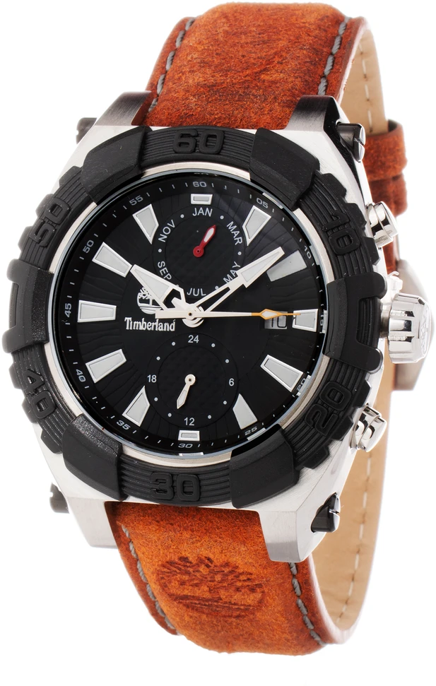 Laikrodis TIMBERLAND TBL1331JS-02C. Kwarcowy, Kolor juoda. Mężczyzna.