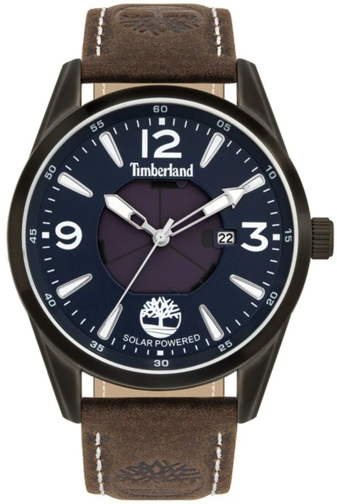 Laikrodis TIMBERLAND TBL16004JYU03. Słoneczny, Kolor mėlyna. Mężczyzna.