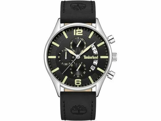 Laikrodis TIMBERLAND TDWGC9001201. Kwarcowy, Kolor juoda. Mężczyzna.
