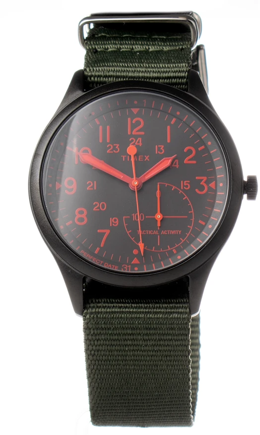 Laikrodis TIMEX TW2V10900LG. Kwarcowy, Kolor juoda. Mężczyzna.