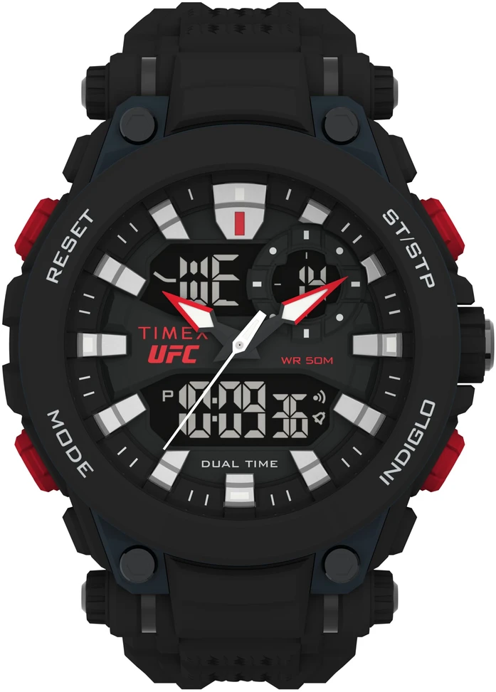 Timex UFC Impact TW5M52800 Vyriškas Laikrodis Chronografas
