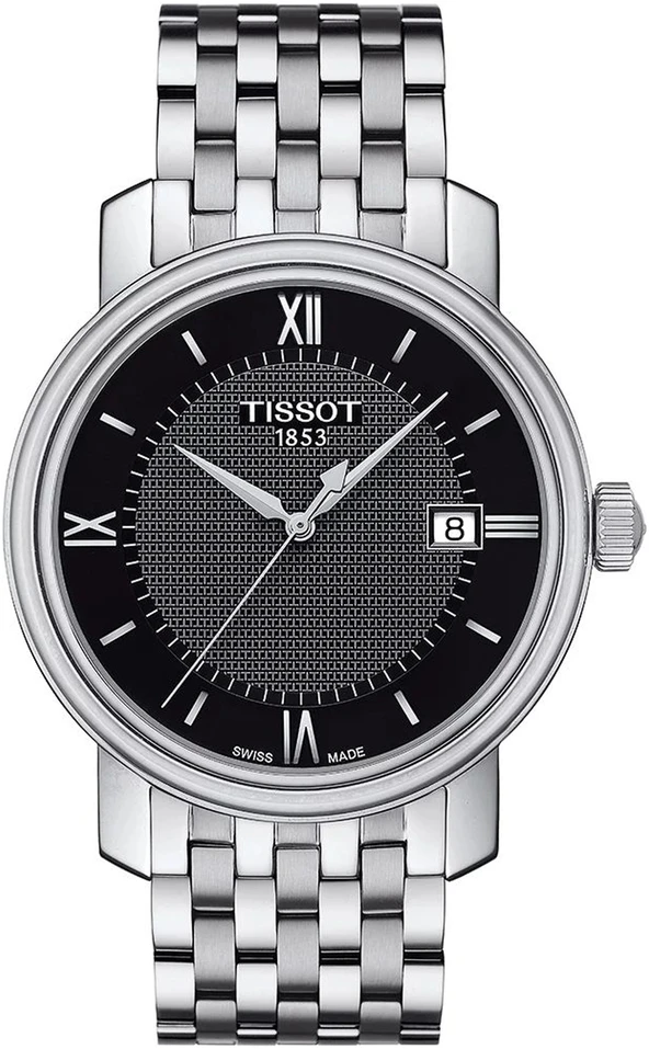 Laikrodis TISSOT T097410110580. Kwarcowy, Kolor juoda. Kobieta.