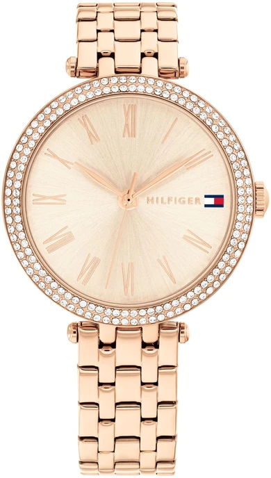 Laikrodis TOMMY HILFIGER 1782721. Kwarcowy, Kolor rožinė. Kobieta.