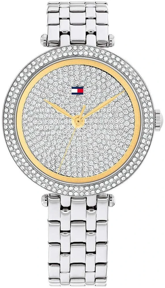 Laikrodis TOMMY HILFIGER 1782722. Kwarcowy, Kolor sidabrinė. Kobieta.