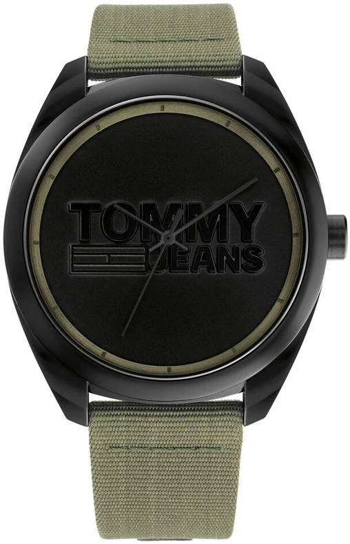 Laikrodis TOMMY HILFIGER 1792040. Kwarcowy, Kolor juoda. Mężczyzna.